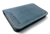 HAARLEM Men DERMA 24883 Leather Wallet Blue